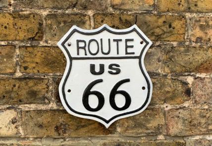 Route 66 sign